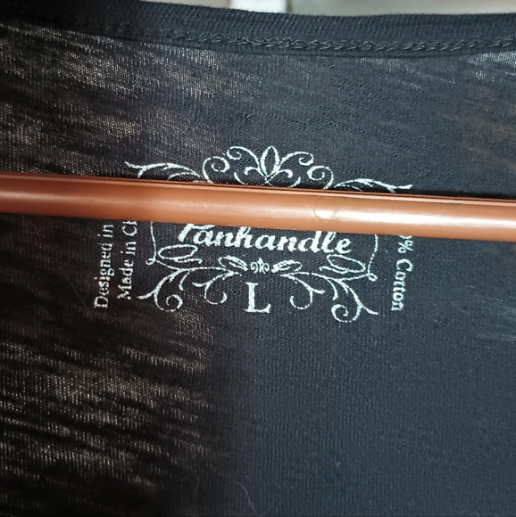 Panhandle slim embroidered top. - Picture 3 of 3